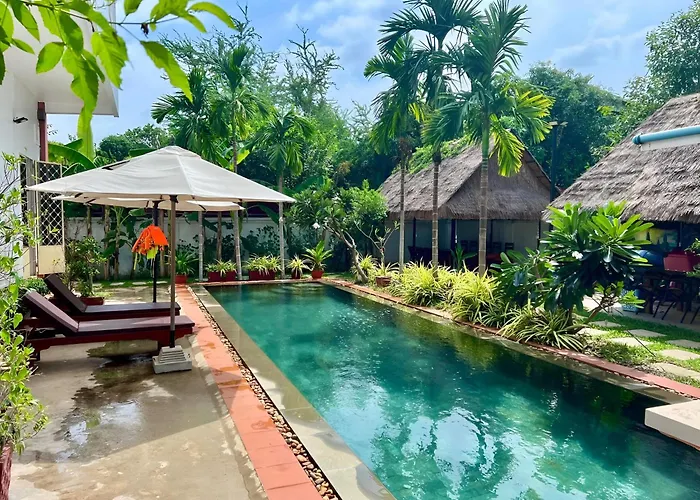 Willa Spacious Khmer - Pool - Fast Wi-fi *